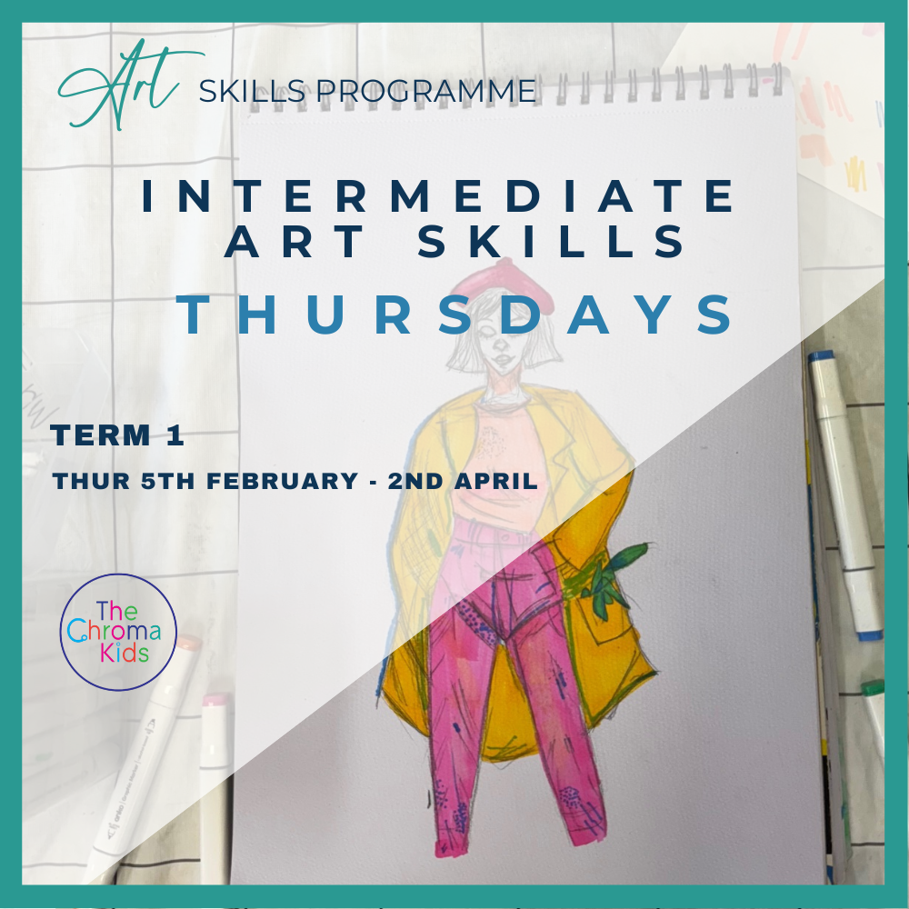 Intermediate Art Skills (THURSDAYS) - Term 1