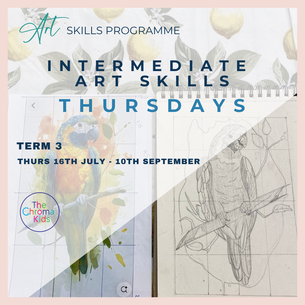 Intermediate Art Skills (THURSDAYS) - Term 3