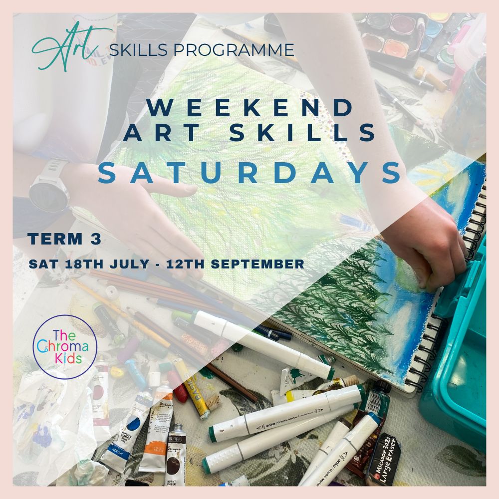 Junior Art Skills (SATURDAYS) - Term 3
