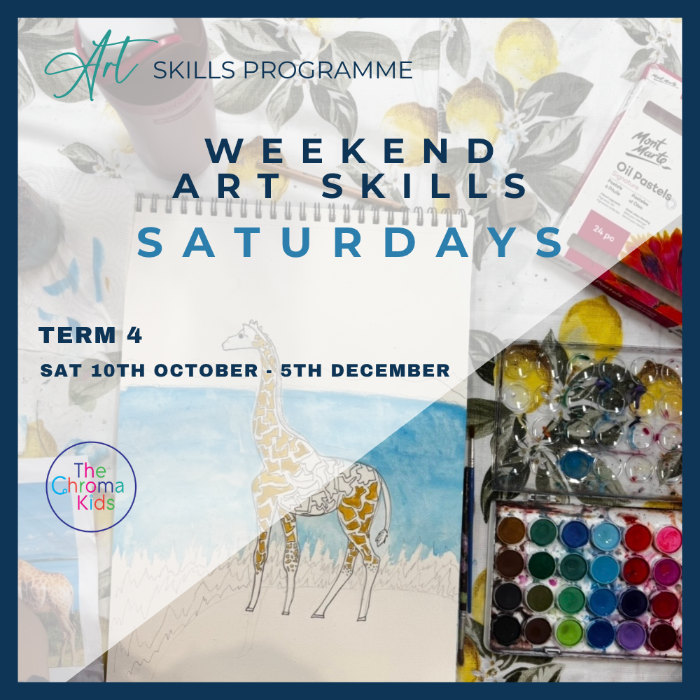 Junior Art Skills (SATURDAYS) - Term 4