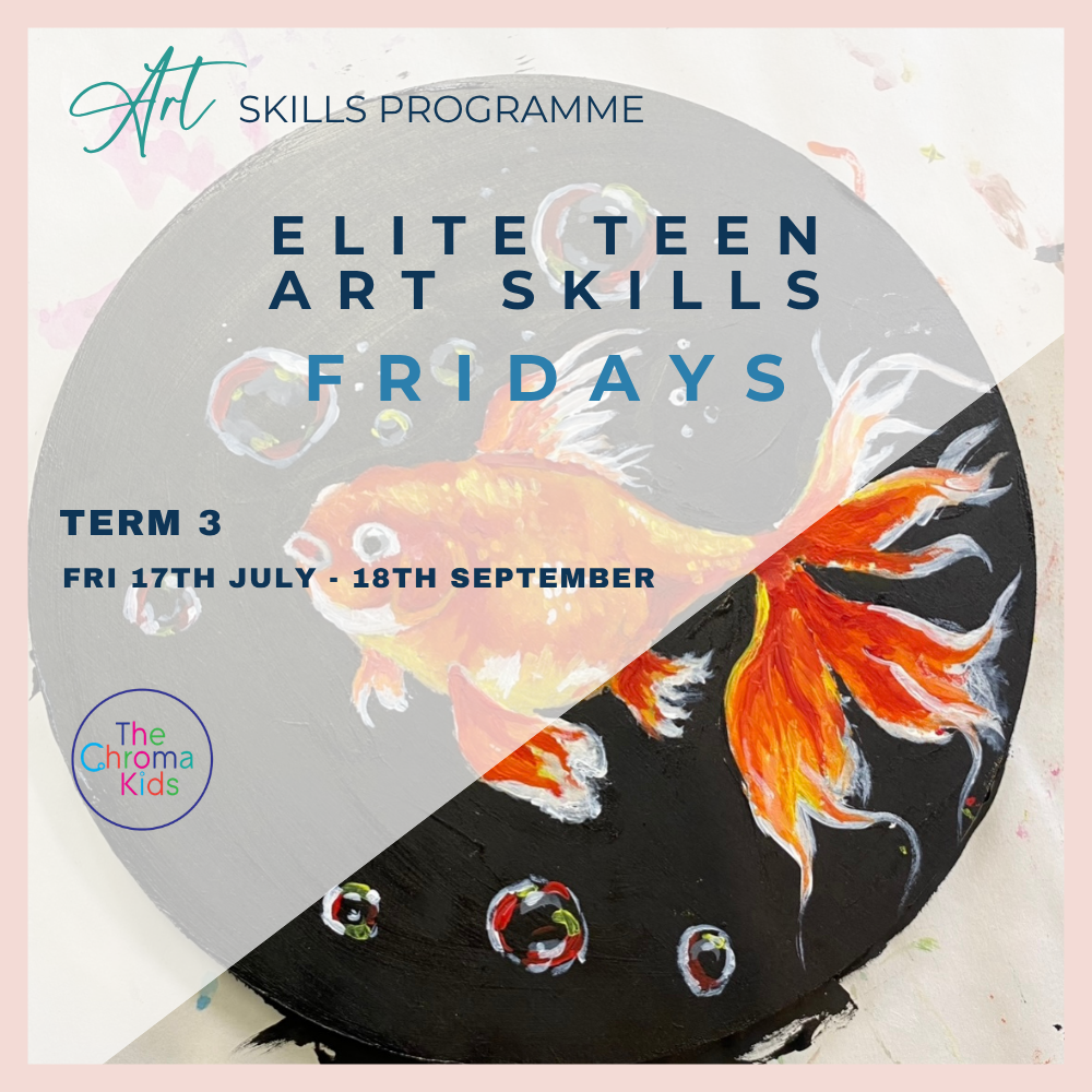 Elite Teens Art Skills (FRIDAYS) - Term 3