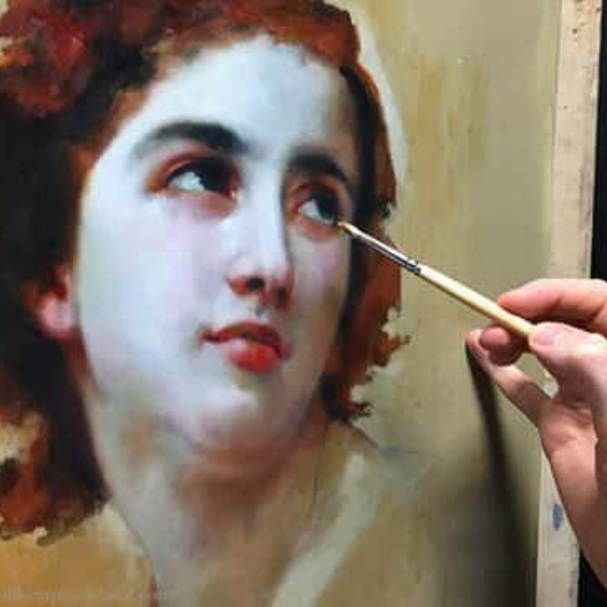 Teen & Adult Oil Painting Intensive | Moody Portrait Workshop - Image 5